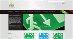 Desktop Screenshot of ledolight.se